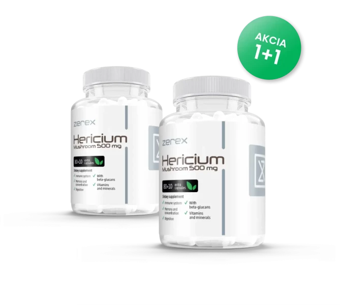 2x Zerex Hericium 500mg