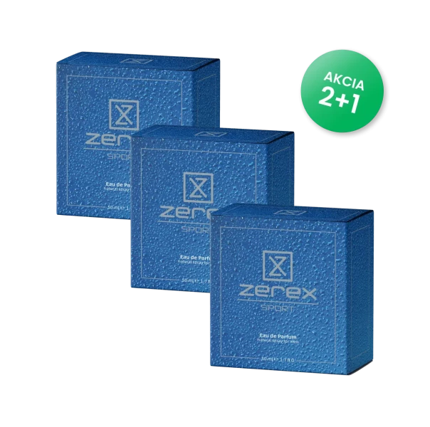 3x Pánsky parfum Zerex Sport 3x 50 ml