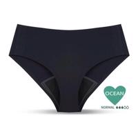 Adalet Ocean Normal - menštruačné nohavičky (čierne)