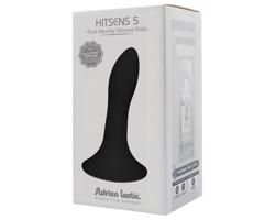 Adrien Lastic Hitsens 5 - prísavný análny dildo (čierny)