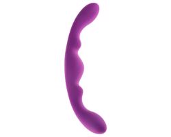 Alive Luna - obojstranné dildo - 25cm (fialové)