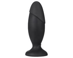 Anal Adventures Platinum Rocket Plug - análny dildo (čierne)