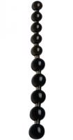 Análne guličky Čierna perla (28 cm)