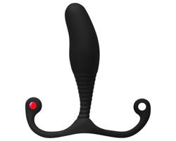 Aneros MGX Syn Trident - dildo na prostatu (čierne)