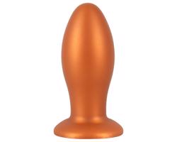 ANOS - veľké análny dildo (oranžová)