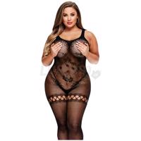 Baci &amp;amp;#45; Crotchless Bodystocking Queen Size