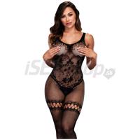 Baci - Crotchless Bodystocking One Size