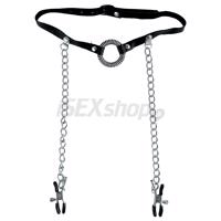 Bedroom Fantasies Nipple Clamps &amp;amp;amp; O&amp;amp;#45;Ring Gag