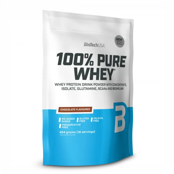 Biotech USA 100% PURE WHEY bourbon vanilka 454 g