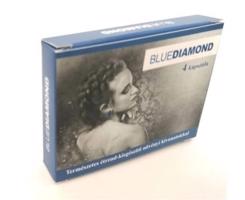 Blue Diamond For Men - prírodný výživový doplnok s rastlinnými výťažkami (4ks)