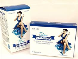 Blue Diamond For Men - prírodný výživový doplnok s rastlinnými výťažkami (8ks)