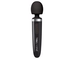 Bodywand Aqua - nabíjateľný mini masér vibrátor (čierny)