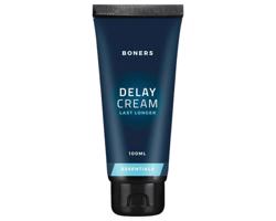 Boners Essentials Delay - krém na oddialenie ejakulácie pre mužov (100 ml)