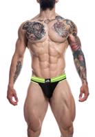 C4M Rugby Jockstrap Neon Green Renaissance - pánske jocksy L