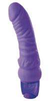 Classix Mr. Right - silikónový vibrátor na penis pre začiatočníkov (fialový)