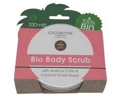 Coconutoil - Bio peeling s kávou & kokosovým cukrom (100 ml)