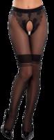 Cottelli LEGWEAR Crotchless tights, XL