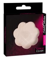 Cottelli Nipple Cover - náplasť na bradavky v tvare kvietku (telová farba) - 12ks