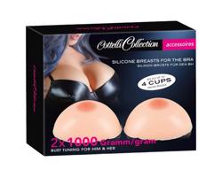 Cottelli - push-up vložky s bradavkami (2x1000g)