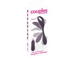 Couples Choice - akumulátorový, rádiový dvojmotorový vibrátor (fialový)