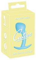 Cuties Mini Butt Plug - silikonové análne dildo - modré (2,6cm)