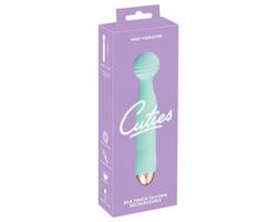 Cuties Mini Wand - nabíjateľný, vodotesný masážny vibrátor (zelený)