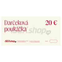 Darčekový poukaz 20 € - online na stiahnutie