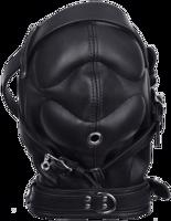 Deprivačná kožená maska Leatherix Dominator