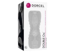 Dorcel Double Oo - mužský masturbátor (priehľadný)