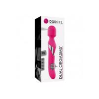 Dorcel Dual Orgasms - nabíjací, masážny vibrátor 2in1 (ružový)