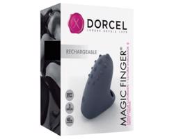 Dorcel Magic Finger - nabíjateľný prstový vibrátor (sivý)