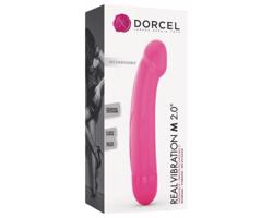 Dorcel Real Vibration M 2.0 - nabíjateľný vibrátor (ružový)