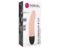 Dorcel Real Vibration S 2.0 - nabíjateľný vibrátor (prírodný)