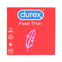 Durex Feel Thin - kondómy s realistickým pocitom (3ks)