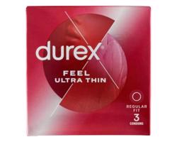 Durex Feel Ultra Thin - ultra realistický kondóm (3 ks)