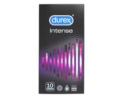 Durex Intense - vrúbkované a bodkované kondómy (10 ks)