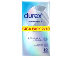 Durex Invisible Extra Sensitive - extra tenké kondómy (2x10ks)