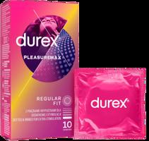 Durex Pleasuremax  vrúbkované kondómy (10 ks)