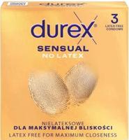 DUREX Sensual No Latex – bezlatexové kondómy (3 ks)