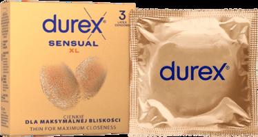 Durex Sensual – XL kondómy (3 ks)