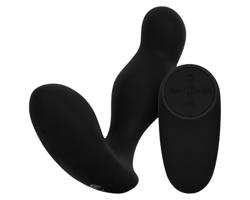 Easytoys Anal Collection - rádiový análny vibrátor (čierny)