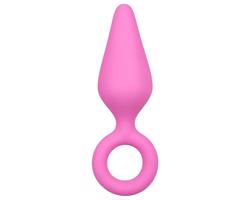 Easytoys Pointy Plug S - análny kolík (ružový) - malý