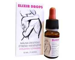 ELIXIR - doplnok stravy pre ženy v kvapkách (10 ml) - malina