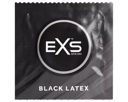 EXS Black - čierny latexový kondóm (12ks)