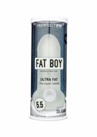 Fat Boy Original Ultra Fat - návlek na penis (15cm) - biely