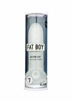 Fat Boy Original Ultra Fat - návlek na penis (19cm) - biely