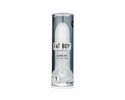 Fat Boy Original Ultra - Mliečne biely penisový návlek (19 cm)