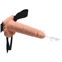 Fetish Fantasy 7.5 Hollow Squirting Strap-On with Balls