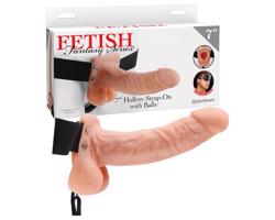 Fetish Strap-on 7 - pripínacie dildo (prírodný)