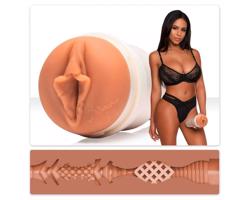 Fleshlight Autumn Falls Cream - realistická vagína (naturálna)